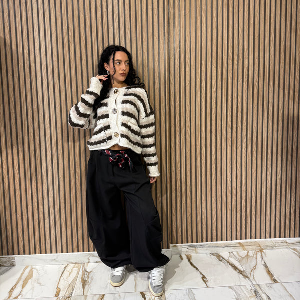 Cardigan in lana