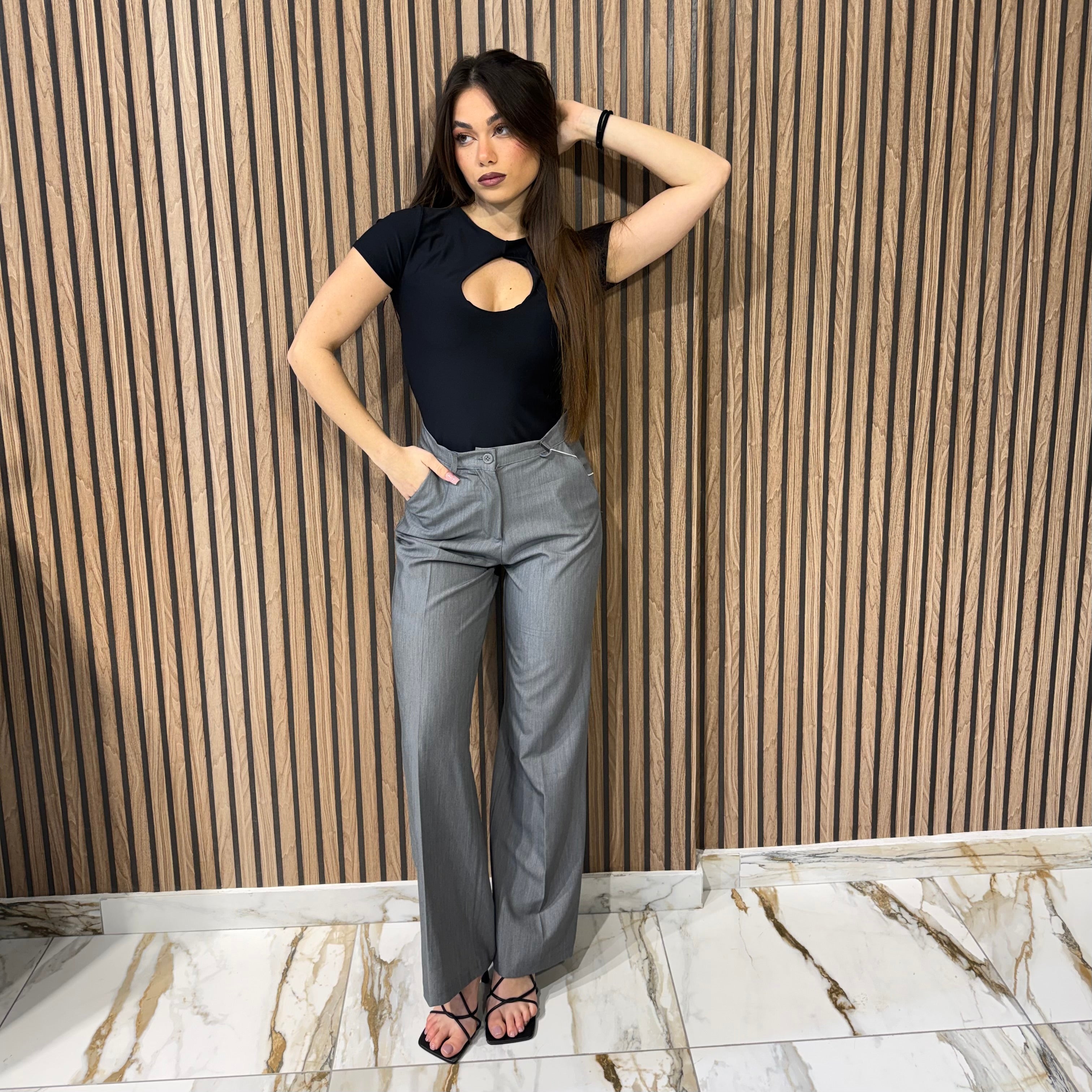 PANTALONE CLASSICO FONDO AMPIO