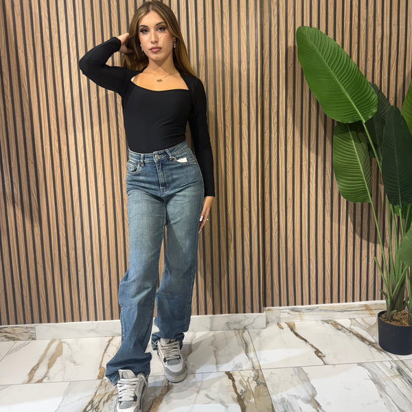 JEANS WIDE LEG