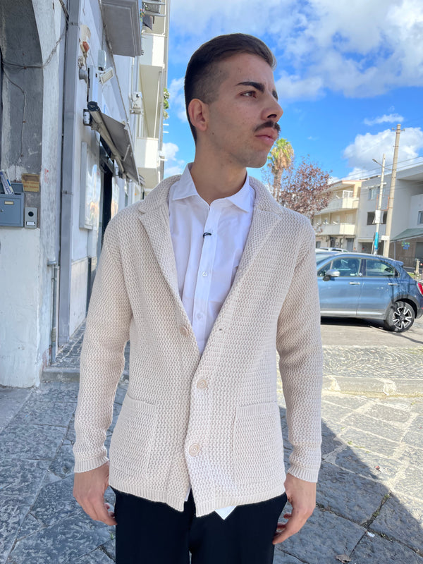 Cardigan a bottoni